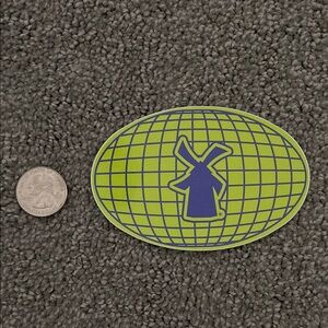 Dutch Bros Coffee Windmill Sticker Collectible